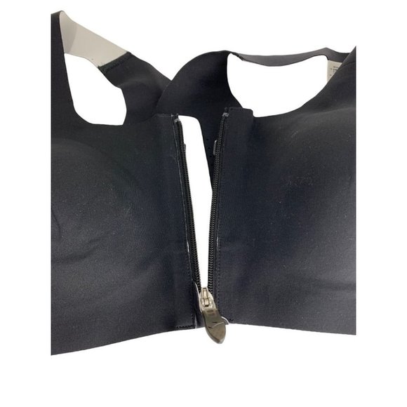 32C Brooks Dare Zip Racerback Running Sports Bra Front Zip S20 Style 350075 - Picture 8 of 10